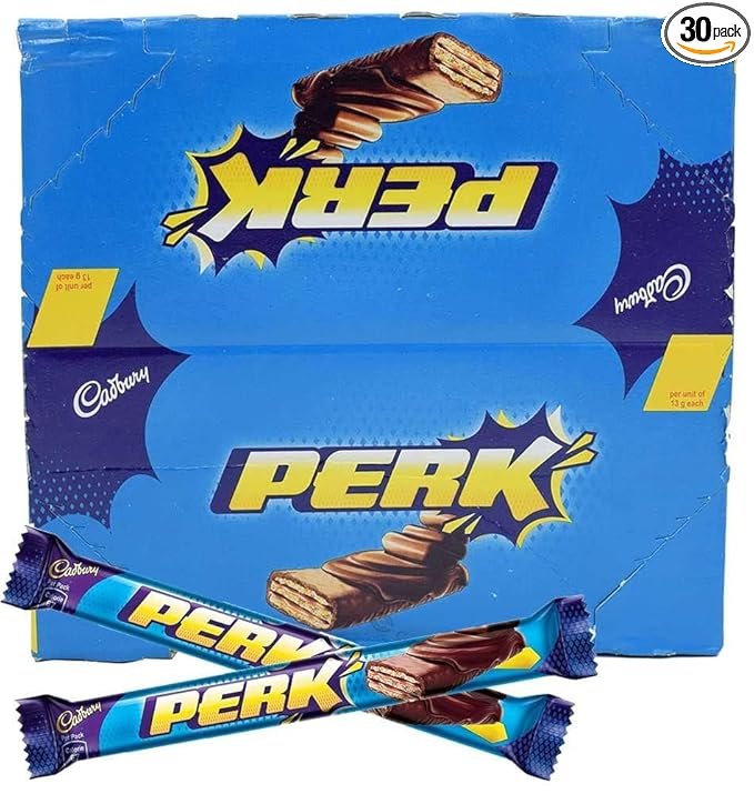 Cadbury Perk Chocolate Bar, 10.3gram (Pack of 30)