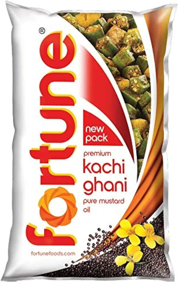 Fortune Premium Kachi Ghani Pure Mustard Oil 1Ltr