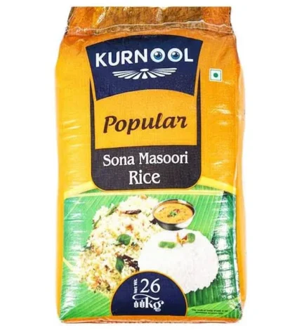 Kurnool Sona Masoori Rice 26kg