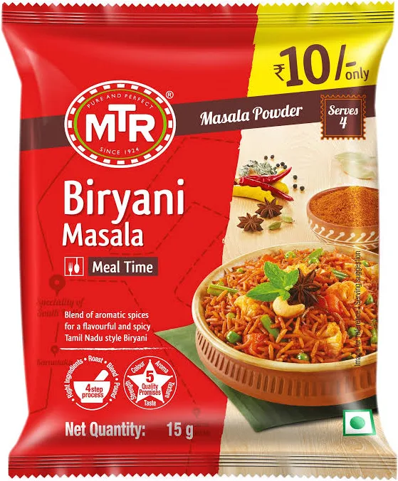MTR Biryani Masala 15g Ready to Cook Spice Mix