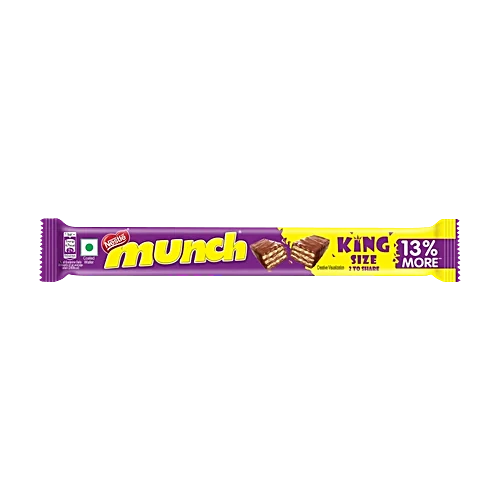 Nestle Munch King Size Choco Coated Wafer Bar, 9.9g
