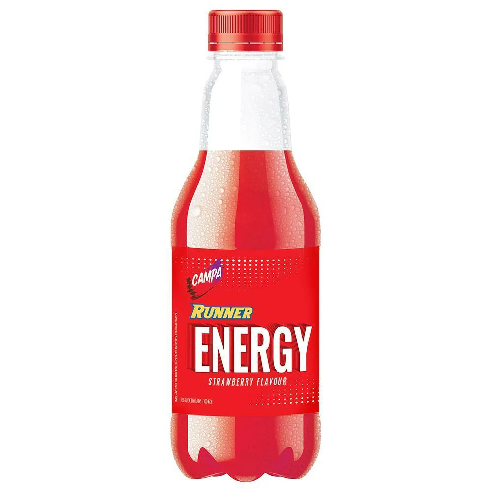 campa runner strawbery energy 250ml