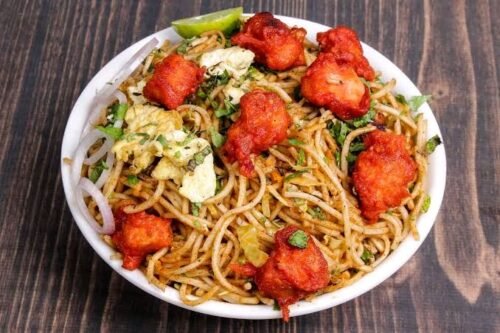 Egg Gobi Noodles